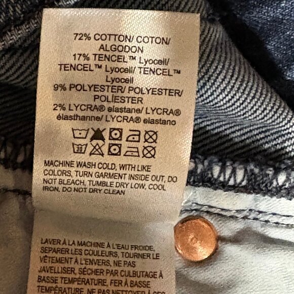 LUCKY Brand High Rise Wide Leg Jeans Size 2/26 - Picture 12 of 12